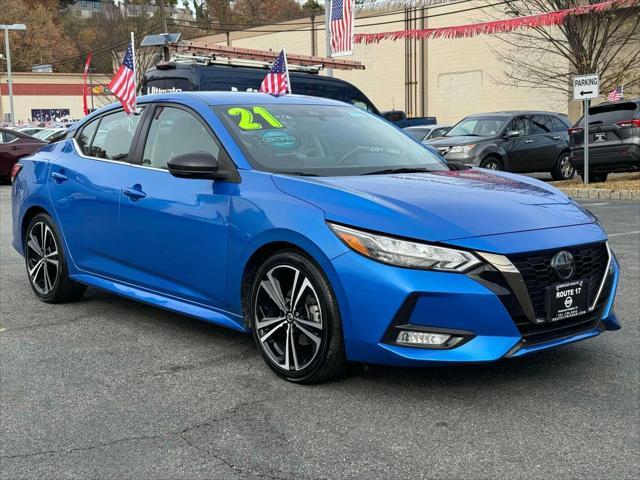 used 2021 Nissan Sentra car, priced at $16,490