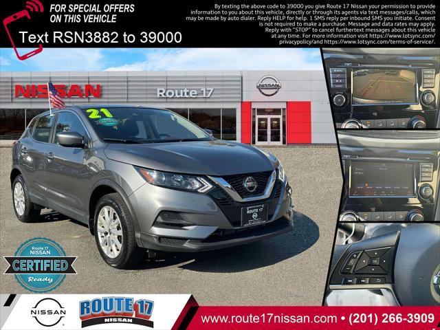 used 2021 Nissan Rogue Sport car, priced at $16,490