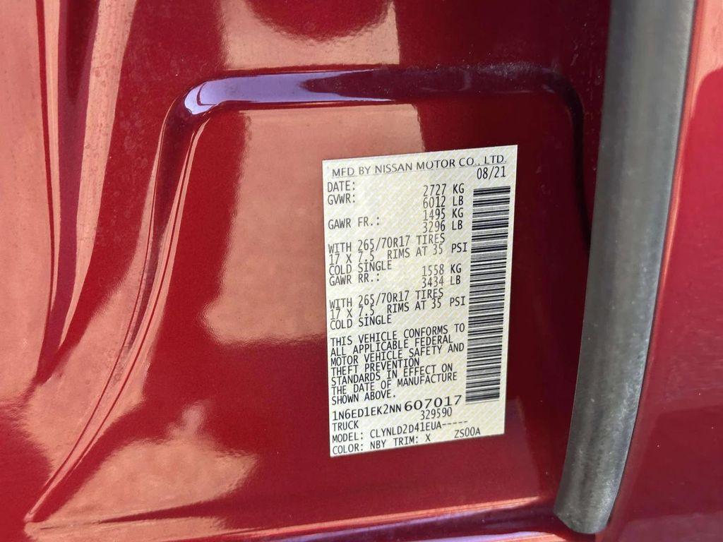 used 2022 Nissan Frontier car, priced at $28,697