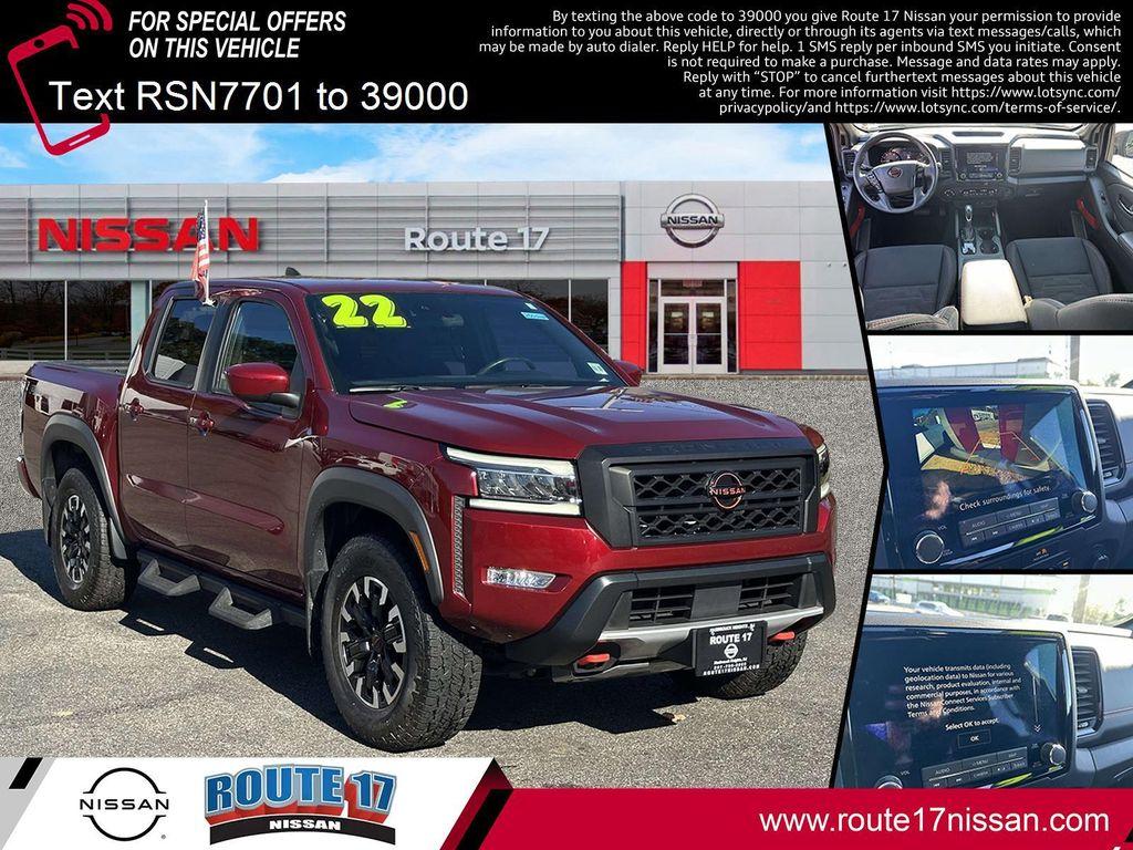 used 2022 Nissan Frontier car, priced at $28,897
