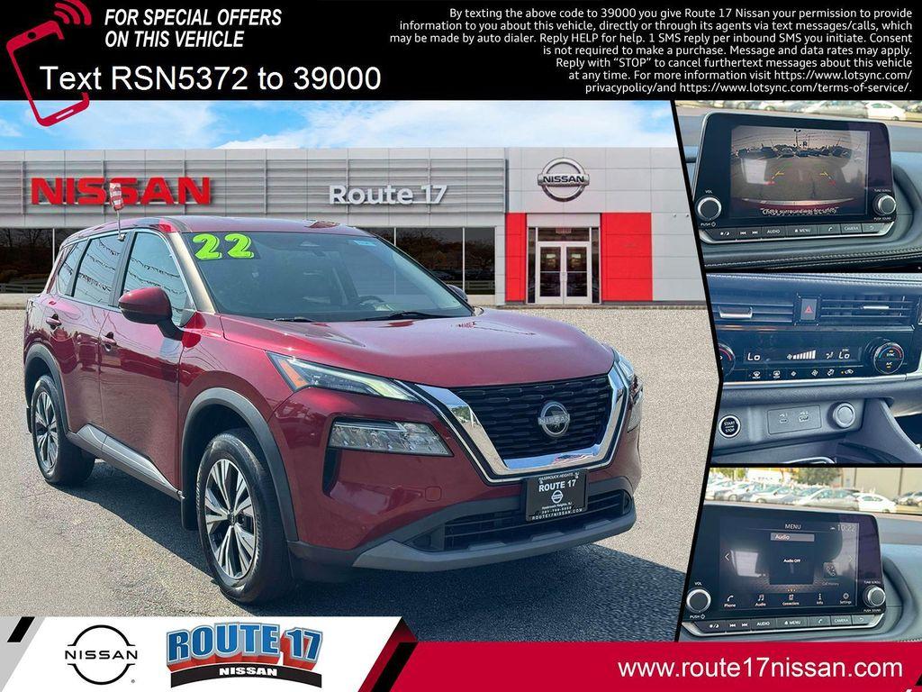 used 2022 Nissan Rogue car, priced at $19,297