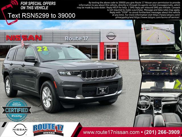 used 2022 Jeep Grand Cherokee L car, priced at $29,990