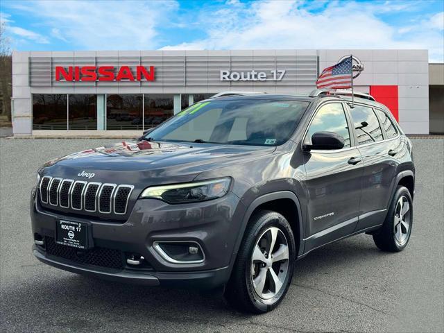 used 2021 Jeep Cherokee car, priced at $22,990