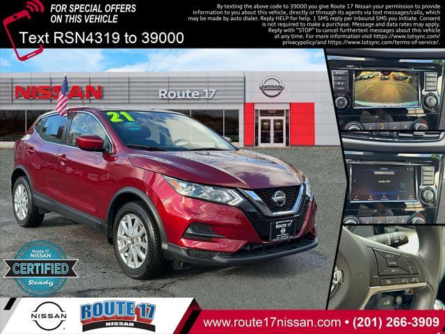 used 2021 Nissan Rogue Sport car, priced at $16,490