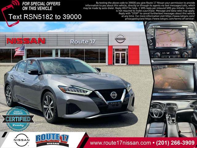 used 2021 Nissan Maxima car, priced at $19,390