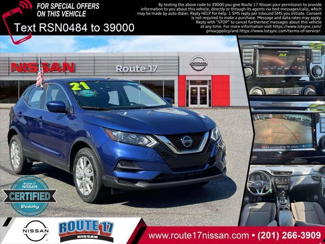 used 2021 Nissan Rogue Sport car, priced at $16,470