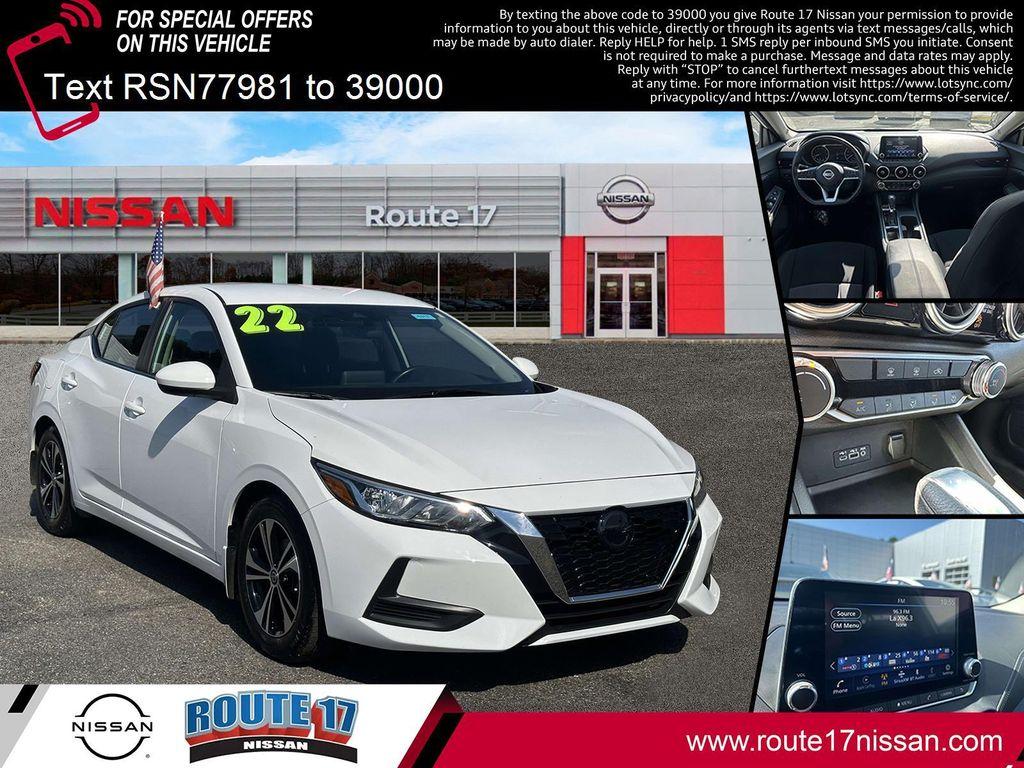 used 2022 Nissan Sentra car, priced at $15,997