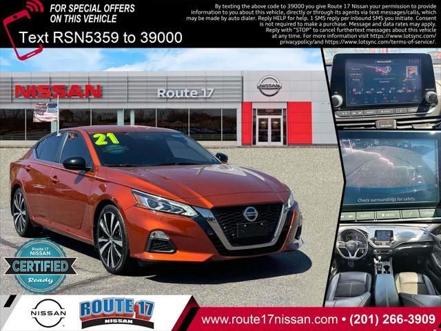 used 2021 Nissan Altima car, priced at $18,590