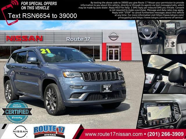 used 2021 Jeep Grand Cherokee car, priced at $32,440