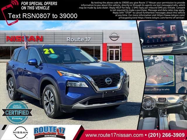 used 2021 Nissan Rogue car, priced at $20,890