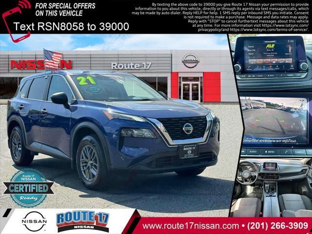 used 2021 Nissan Rogue car, priced at $20,590