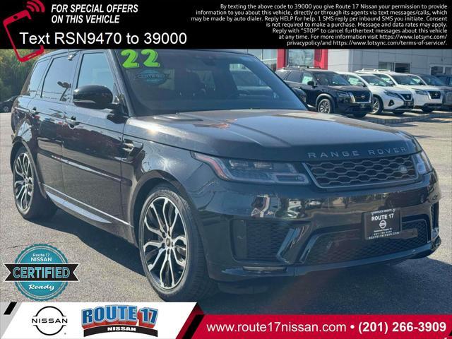 used 2022 Land Rover Range Rover Sport car, priced at $45,890