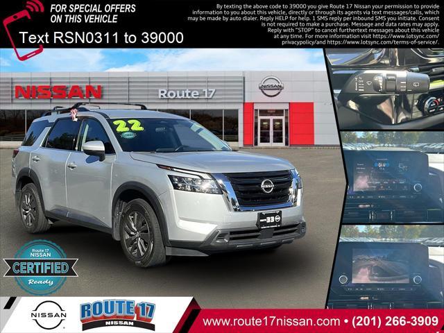 used 2022 Nissan Pathfinder car, priced at $25,790