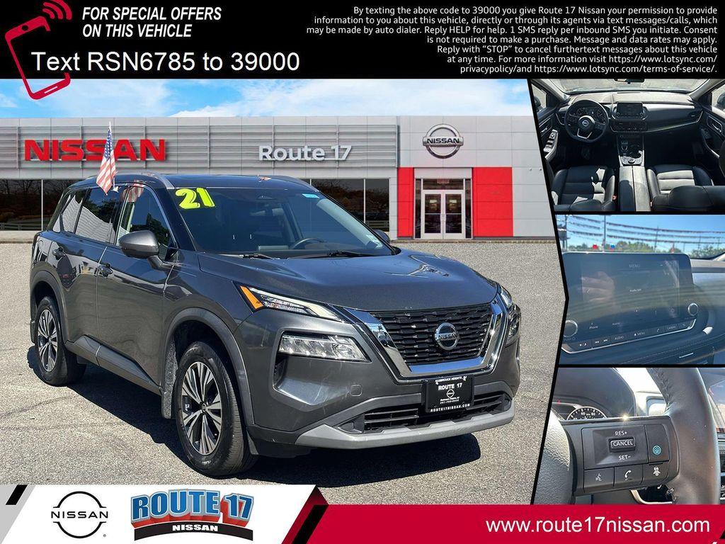 used 2021 Nissan Rogue car, priced at $18,597