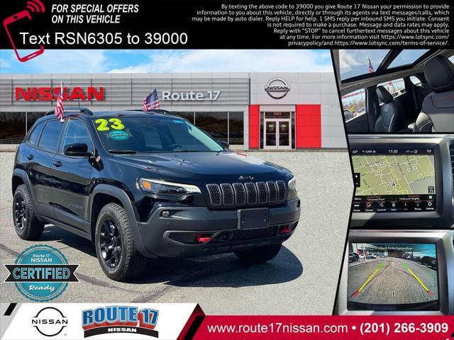 used 2023 Jeep Cherokee car, priced at $32,490