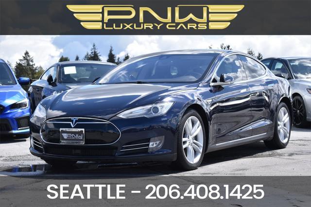 used 2014 Tesla Model S car, priced at $17,980