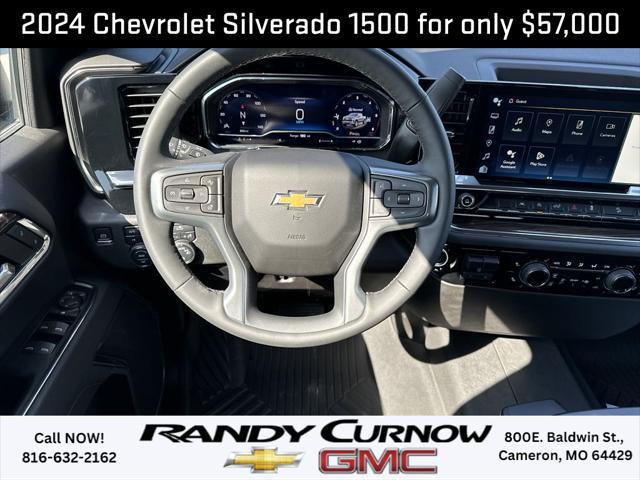 new 2024 Chevrolet Silverado 1500 car, priced at $57,000