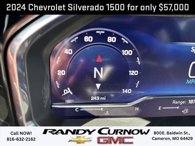 new 2024 Chevrolet Silverado 1500 car, priced at $57,000