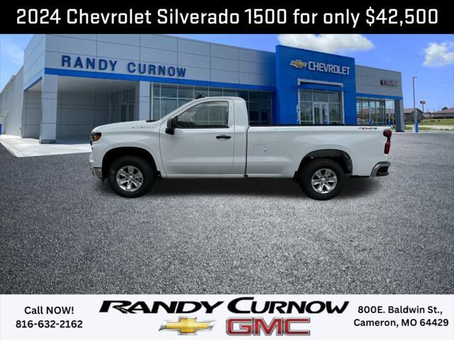 new 2024 Chevrolet Silverado 1500 car, priced at $42,500