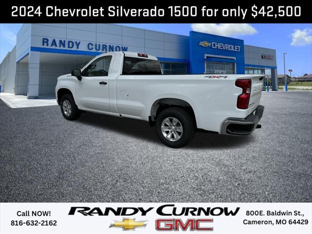new 2024 Chevrolet Silverado 1500 car, priced at $42,500