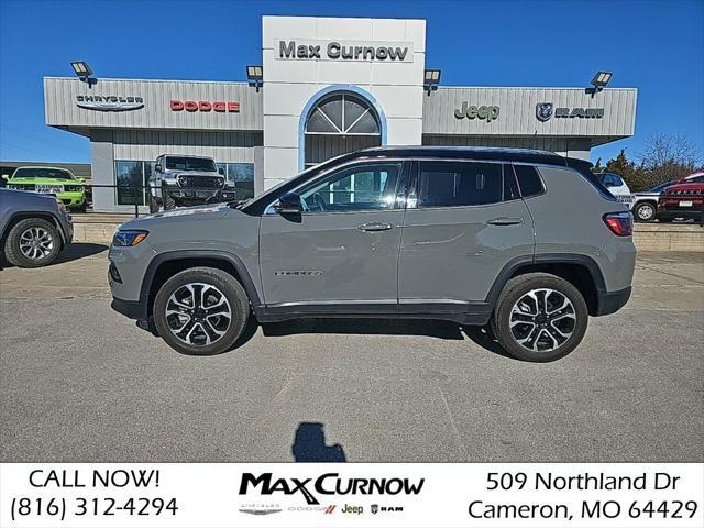 used 2022 Jeep Compass car, priced at $24,200