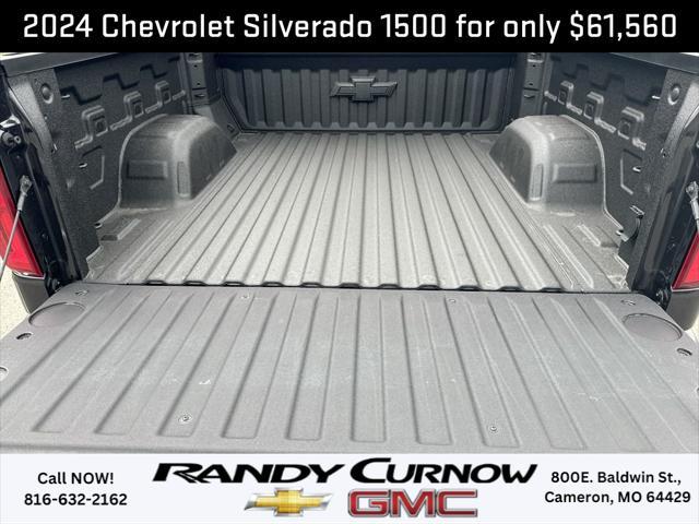 new 2024 Chevrolet Silverado 1500 car, priced at $61,560