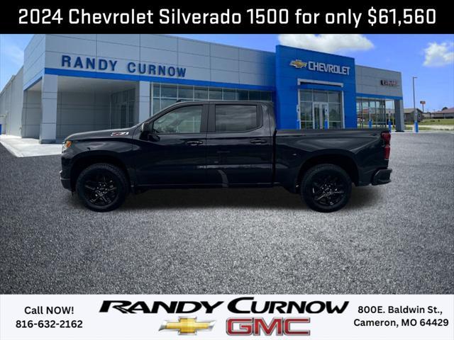 new 2024 Chevrolet Silverado 1500 car, priced at $61,560