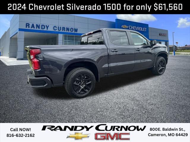 new 2024 Chevrolet Silverado 1500 car, priced at $61,560