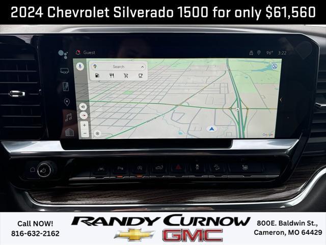 new 2024 Chevrolet Silverado 1500 car, priced at $61,560