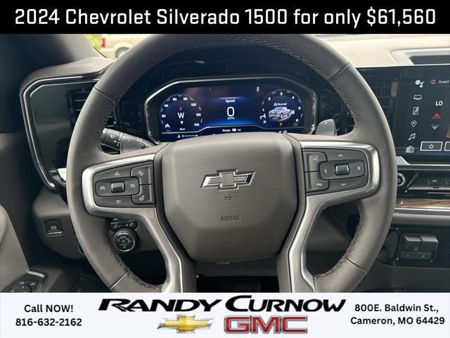 new 2024 Chevrolet Silverado 1500 car, priced at $61,560