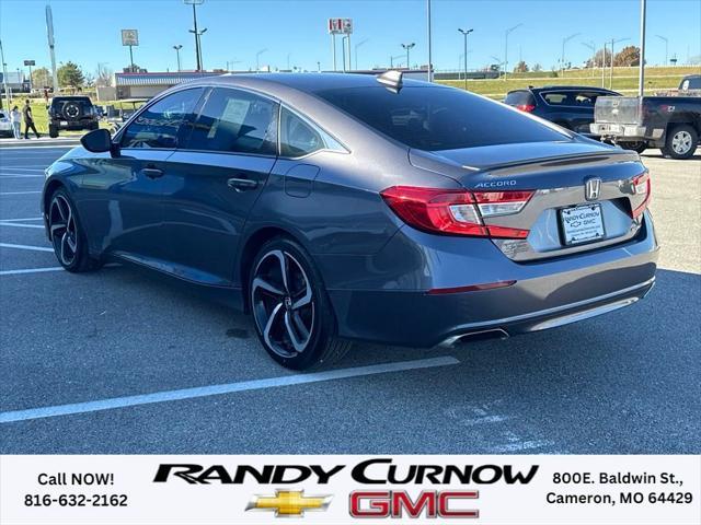 used 2019 Honda Accord car, priced at $18,645