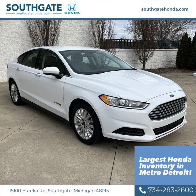 used 2015 Ford Fusion Hybrid car, priced at $14,560