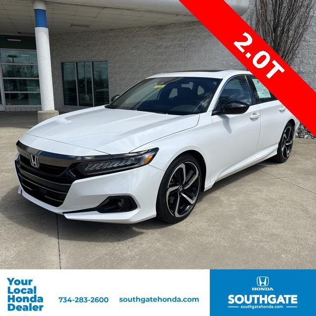 used 2022 Honda Accord car, priced at $28,220