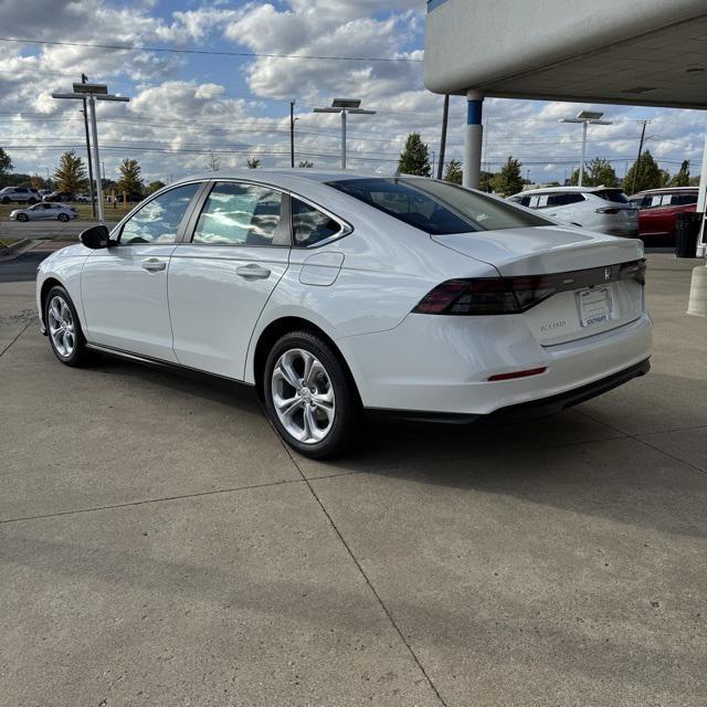 new 2025 Honda Accord car, priced at $29,400