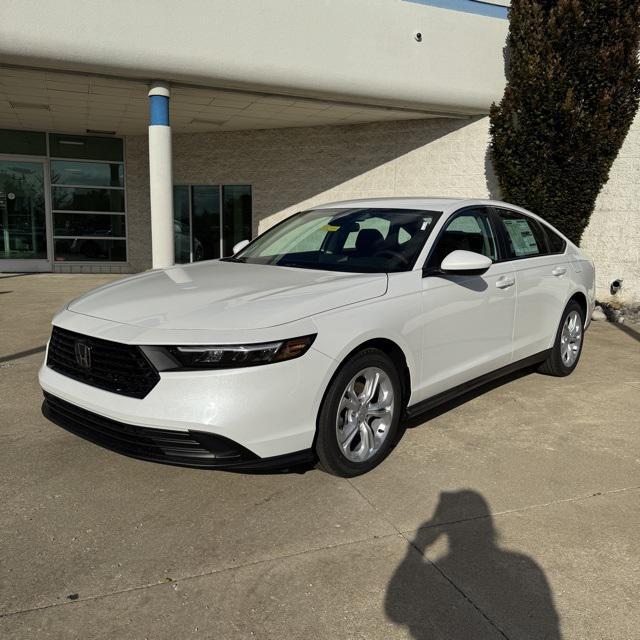 new 2025 Honda Accord car, priced at $29,400