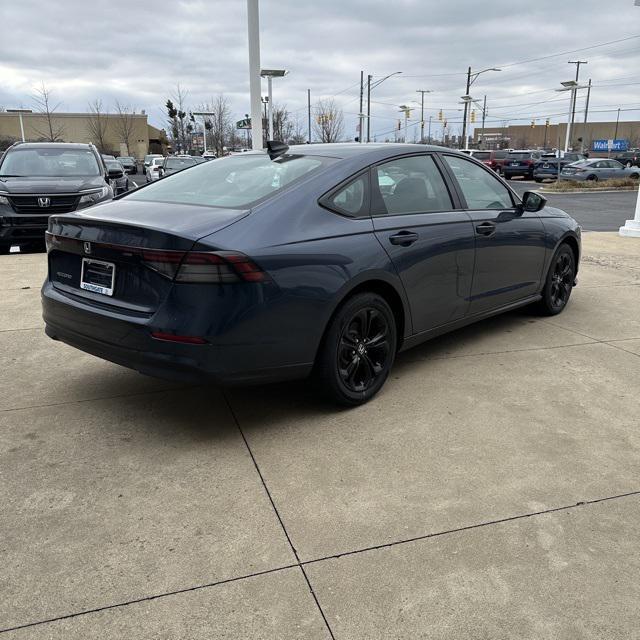 new 2025 Honda Accord car, priced at $31,655