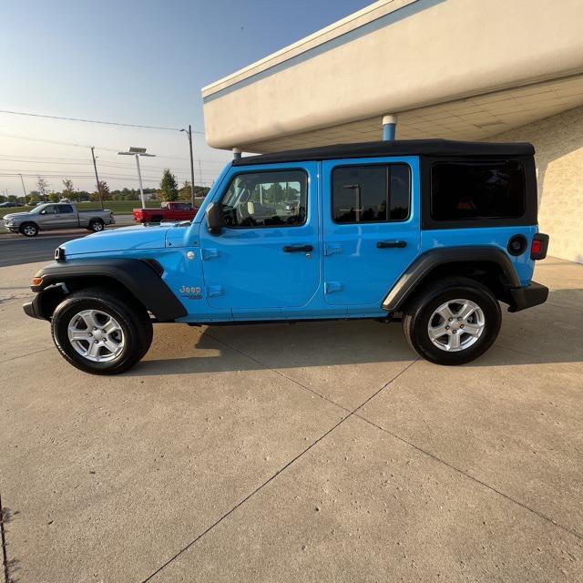 used 2021 Jeep Wrangler Unlimited car, priced at $28,440