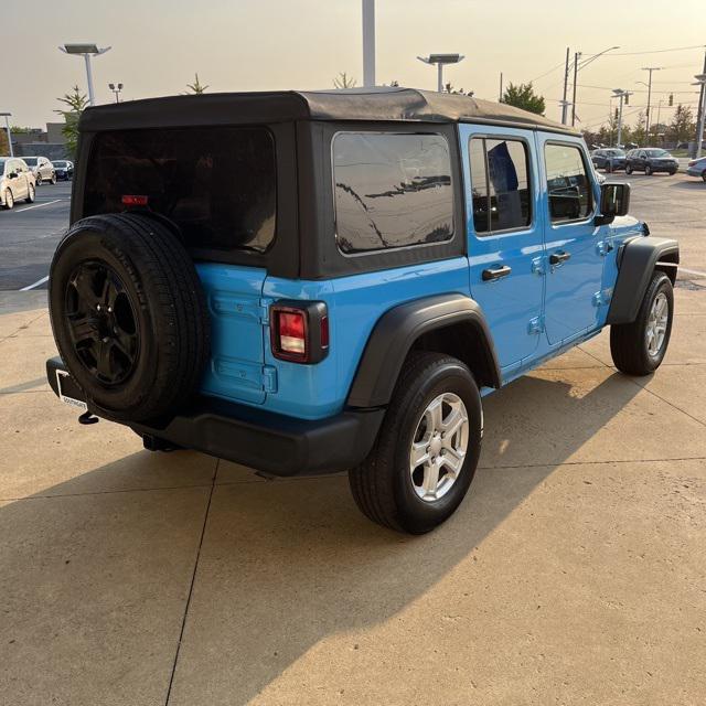 used 2021 Jeep Wrangler Unlimited car, priced at $28,440