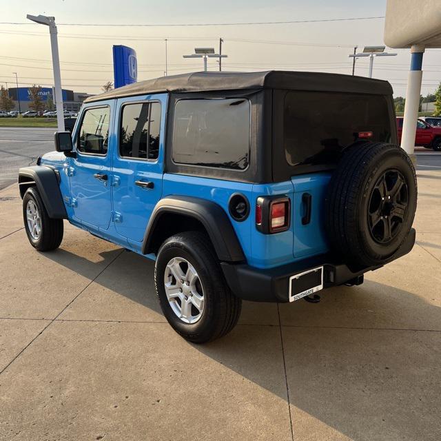 used 2021 Jeep Wrangler Unlimited car, priced at $28,440