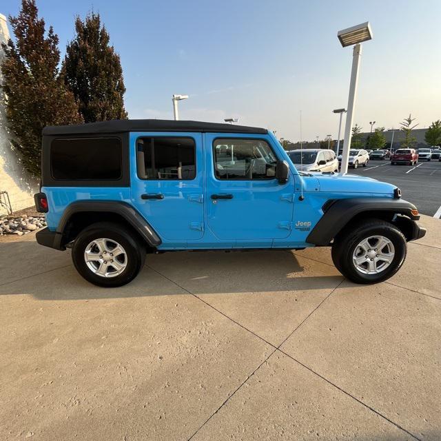 used 2021 Jeep Wrangler Unlimited car, priced at $28,440