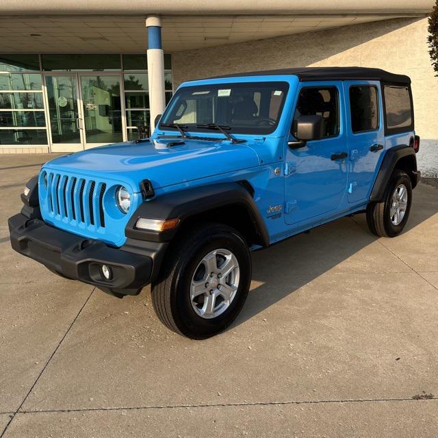 used 2021 Jeep Wrangler Unlimited car, priced at $28,440