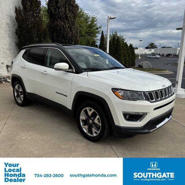 used 2020 Jeep Compass car, priced at $18,590