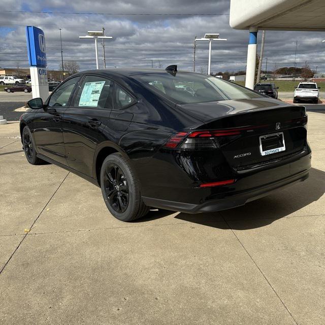 new 2025 Honda Accord car, priced at $31,210