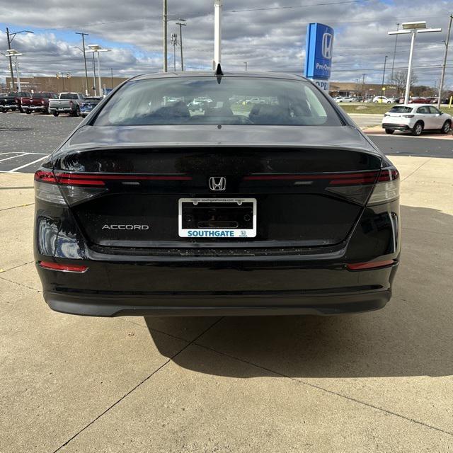 new 2025 Honda Accord car, priced at $31,210