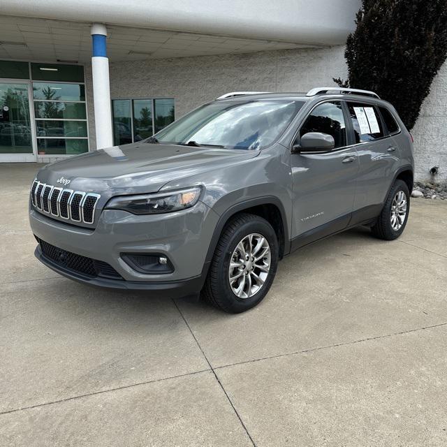 used 2021 Jeep Cherokee car, priced at $19,095