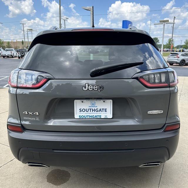 used 2021 Jeep Cherokee car, priced at $19,095
