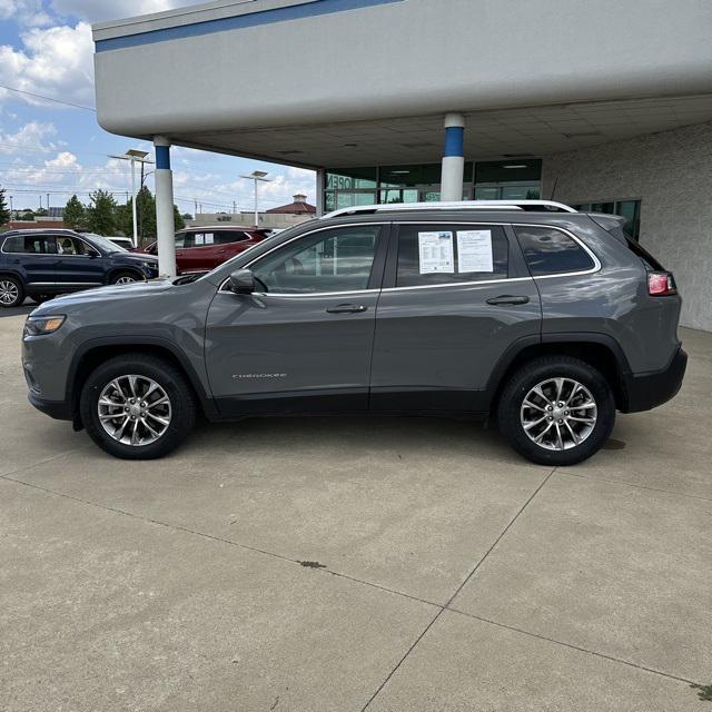 used 2021 Jeep Cherokee car, priced at $19,095
