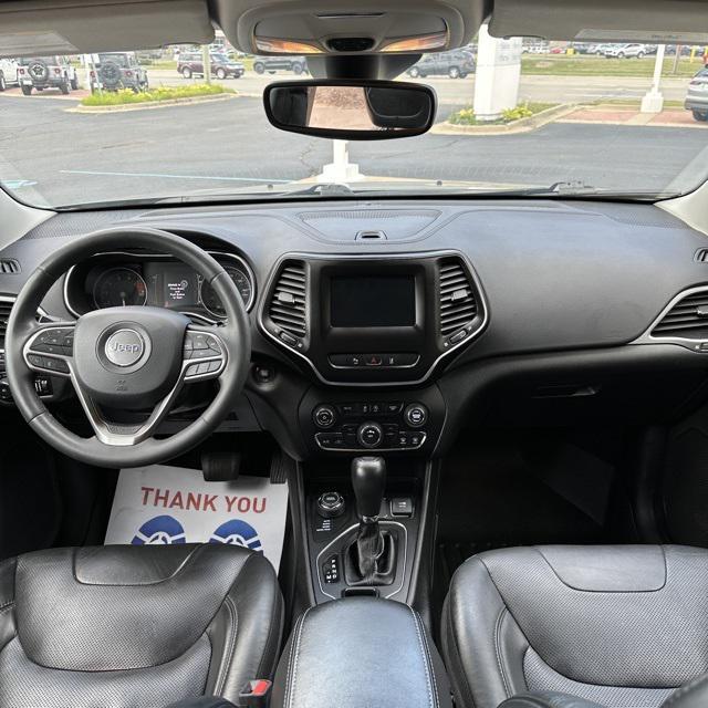 used 2021 Jeep Cherokee car, priced at $19,095