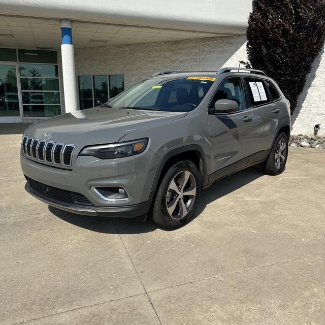used 2021 Jeep Cherokee car, priced at $24,356