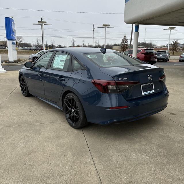 new 2025 Honda Civic Hybrid car